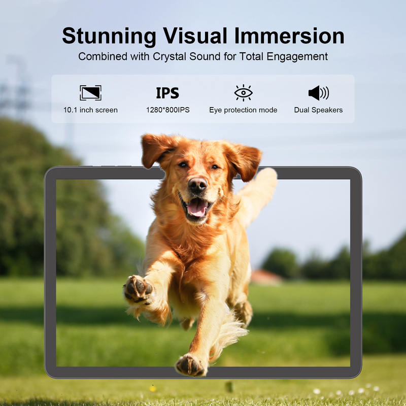 C Idea 10,1 Zoll Tablet PC Android 15 Tablet mit Tastatur und Maus CM8800plus Grau