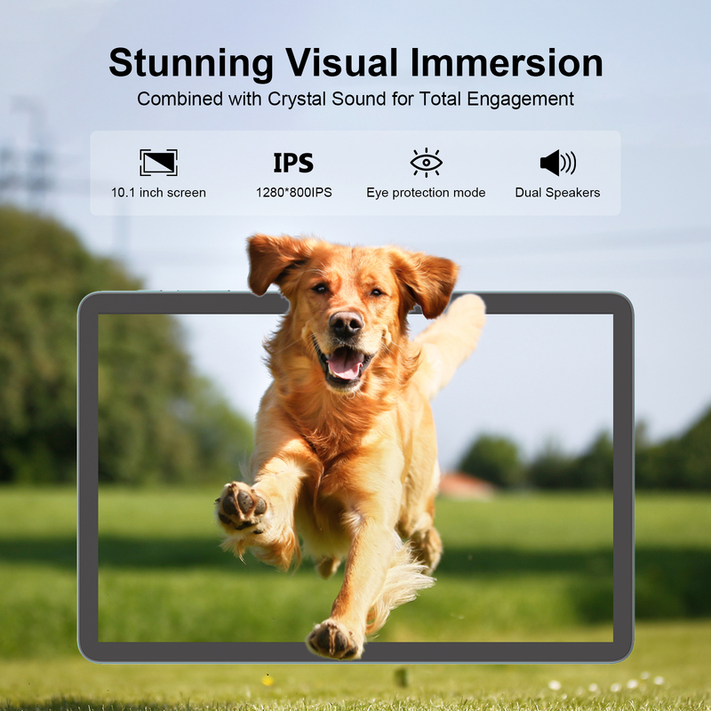 C Idea 10,1 Zoll Tablet MTK CPU WIFI Android Tablet mit 2 SIM-Unterstützung CM8800plus Blau