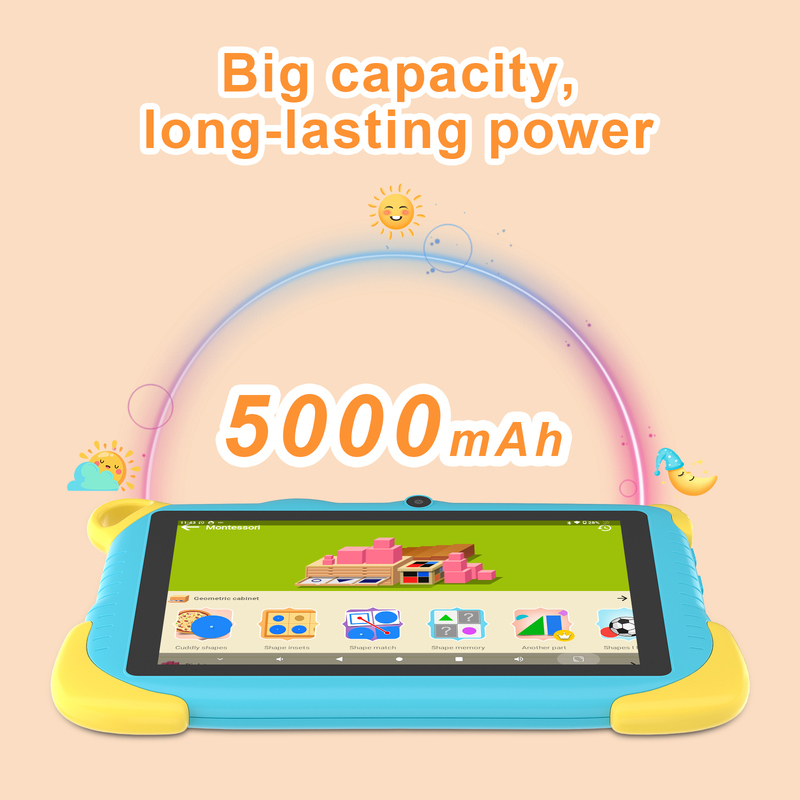 C Idea 7 Zoll Android 15 Lern-Smart-Tablet für Schüler CM78 blau