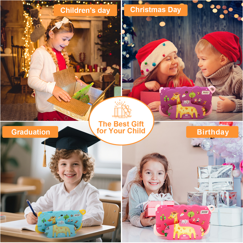 C Idea 7 Zoll Android 15 Lern-Smart-Tablet für Schüler CM78 pink