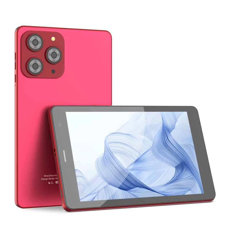 C-Idee 8 Zoll Wifi Tablet mit 8+512 GB Speicher Quad-Core Prozessor 800x1280 IPS Touchscreen rot CM817 Pro