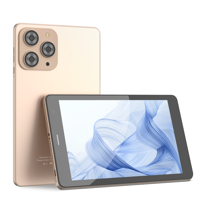 C idea 8 Zoll WLAN Tablet mit 8+512GB Speicher Quad-Core-Prozessor 800x1280 IPS Touchscreen gold CM817 Pro