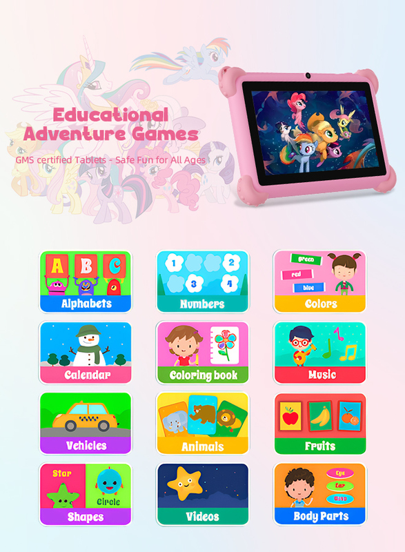 C Idea 7 Zoll Android 14 Lern-Smart-Tablet für Schüler CM88 pink