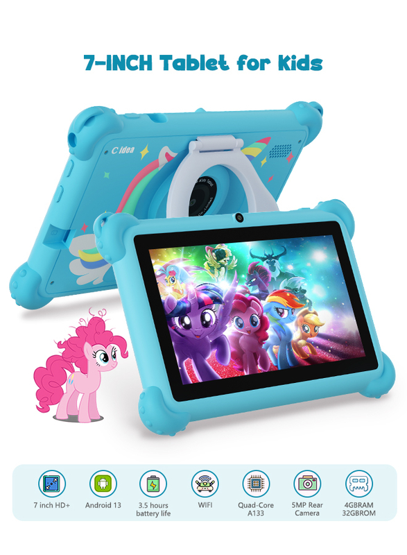 C Idea 7 Zoll Android 14 Bildungs-Smart Tablet für Studenten CM88 blau