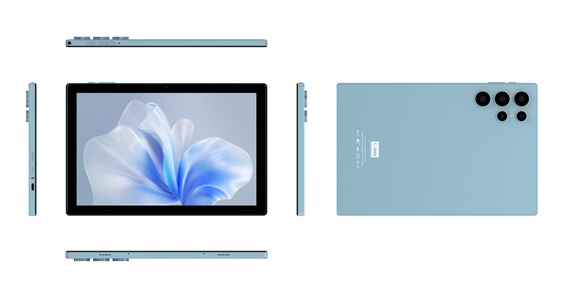 C-Idee 10,1 Zoll Android WiFi Touchscreen Tablet PC mit 5G Tastatur CM8600plus
