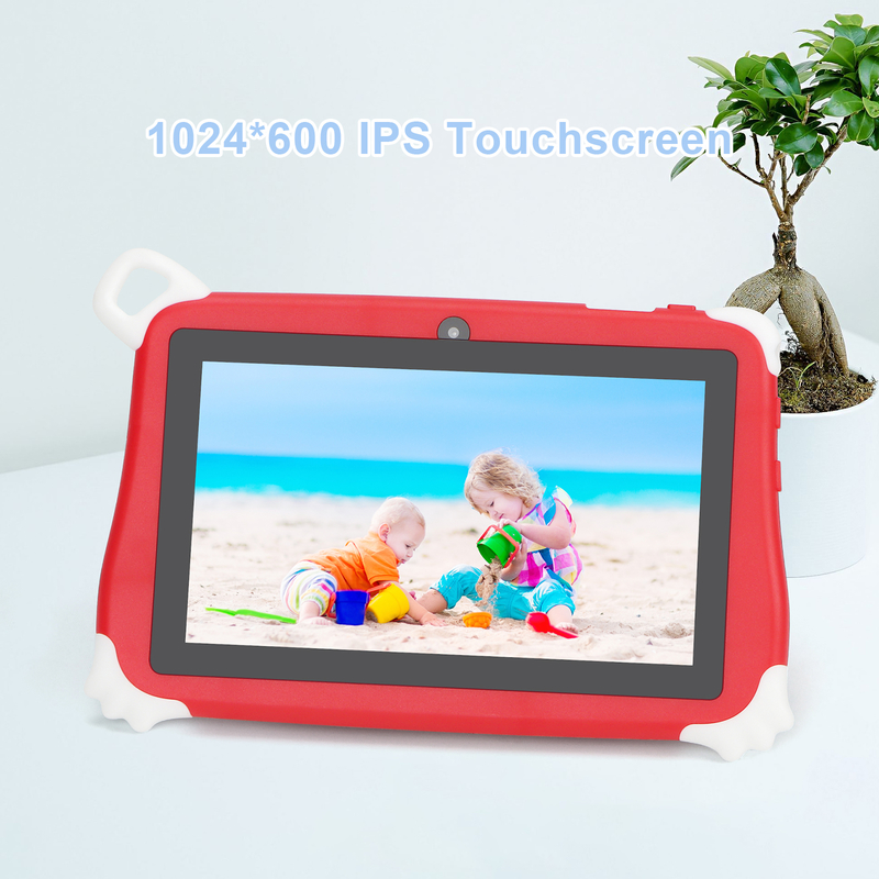 C Idea Android 15 Kids Tablet 8+256GB Bildungs-Tablet Kidspad mit freundlicher APP CM86 rot