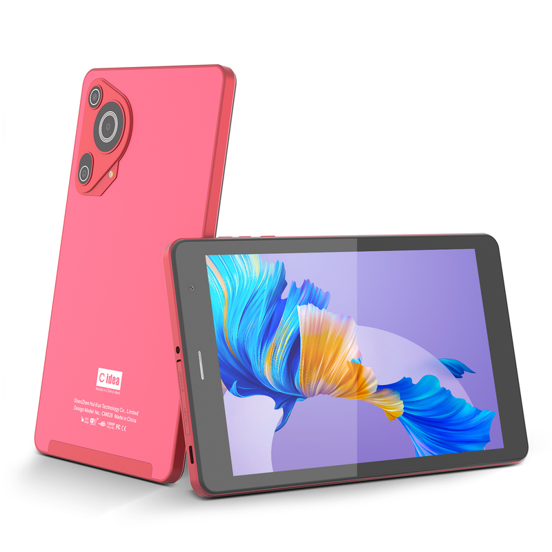 C-Idee Jugend rot 8 Zoll Tablet Android 15 mit TF-Karten-Slot, WiFi,8 GB +512 GB, 800 * 1280 IPS Incell CM828