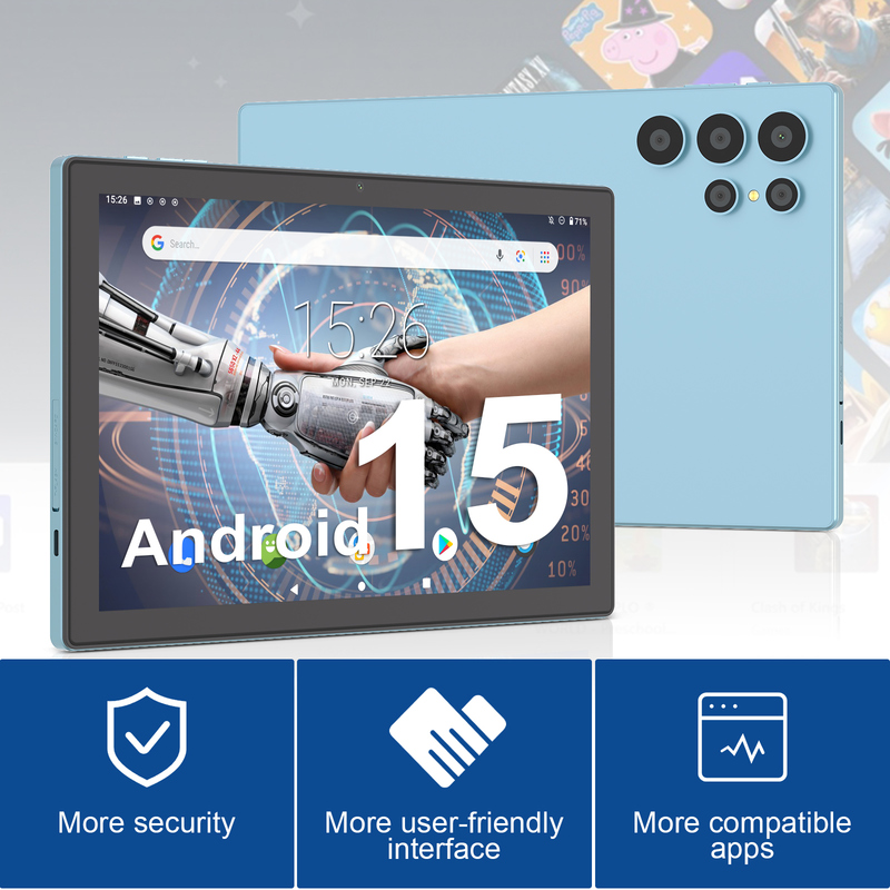 C idea 10,1 Zoll Android WiFi Touchscreen Tablet PC mit 5G LET Tastatur CM8900plus