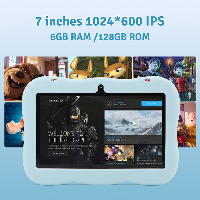 C Idea Youth 7 Inch Tablet Android 15 mit TF-Kartenslot, WiFi,6GB +128GB, 1024*600 IPS Incell CM66