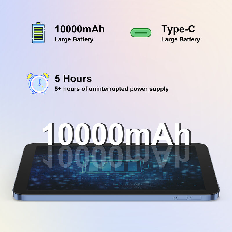 C Idee 10,1 Zoll Android WiFi Touchscreen blaues Tablet PC mit 5G Tastatur Quad-Core CM10017Air