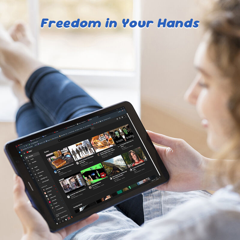 C idea 7 Zoll Wifi Tablet mit Hülle 8+256GB Speicher Quad-Core-Prozessor 600x1024 IPS Touchscreen CM517 air