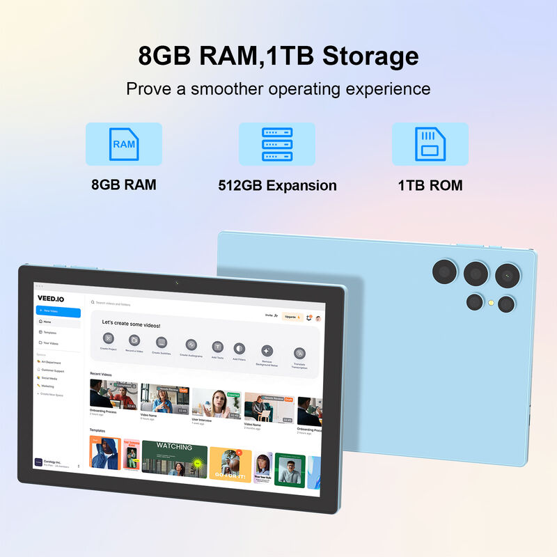 C Idea 10,1 Zoll Tablet PC Qualcomm Android Tablet für Bildung CM9000ultra Blau