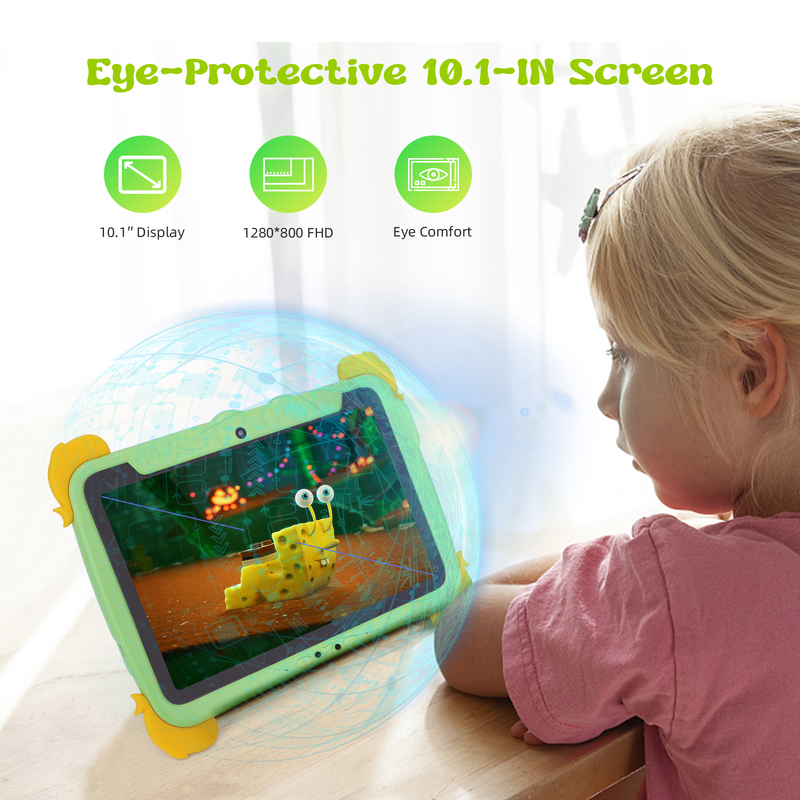 C Idea 10,1-Zoll Android Tablet 4GB RAM 64GB ROM Tablet Kidspad P1100