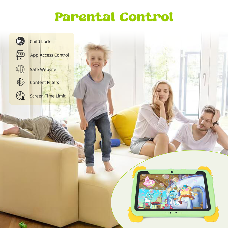 C Idea 10,1-Zoll Android Tablet 4GB RAM 64GB ROM Tablet Kidspad P1100