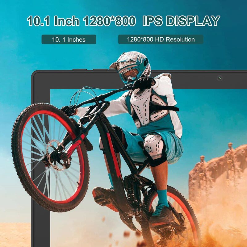 C Idea 10,1-Zoll-Tablet-PC, Dual-Kamera, WLAN, HD, kapazitive Bildschirmauflösung, 8 GB RAM, 1 TB ROM, für Unterhaltung und geschäftliche Nutzung (schwarz)