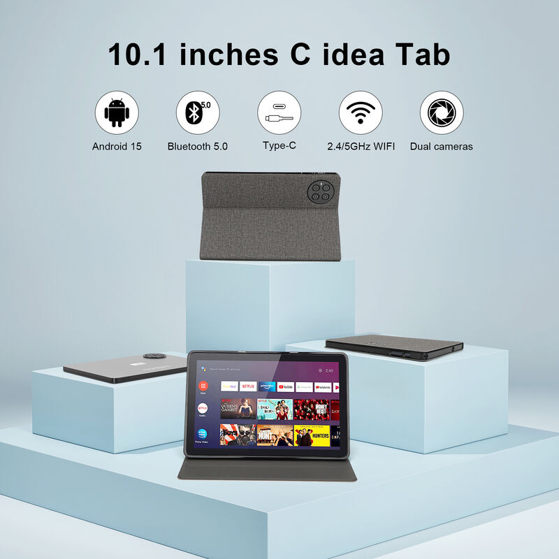 C Idee Faktor CM8800 Plus 10,1 Zoll HD Bildschirm Android-System 8GB + 1TB Großer Speicher Erwachsene Tablet PC mit Maus Tastatur