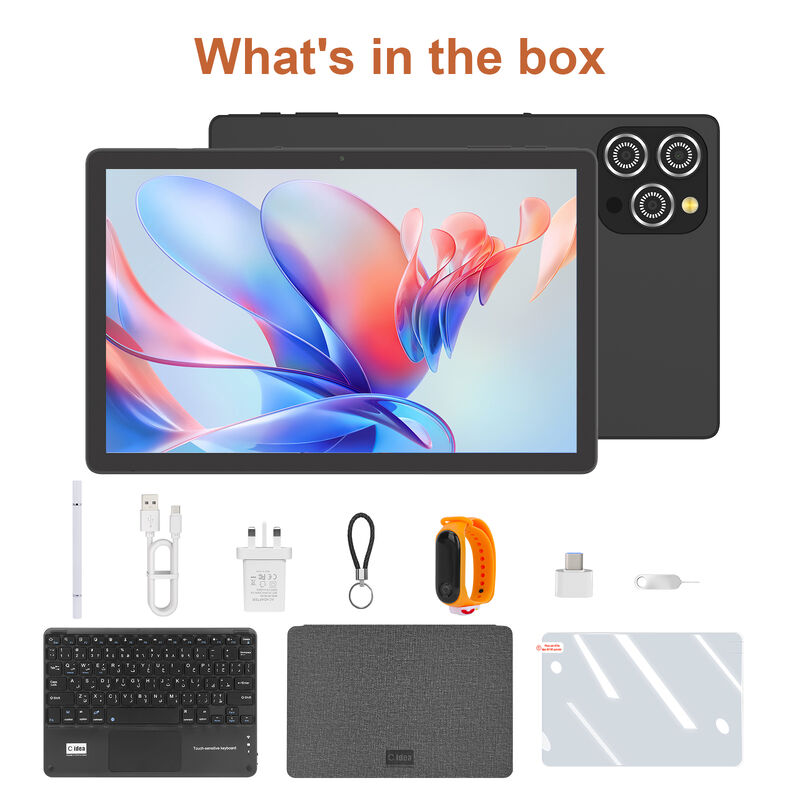 C Idea CM10016 Plus 10,36 Zoll Android 16 Business-Tablet 8-Core 8 GB 1 TB Speicher FHD-Touchscreen-Computer (Schwarz)