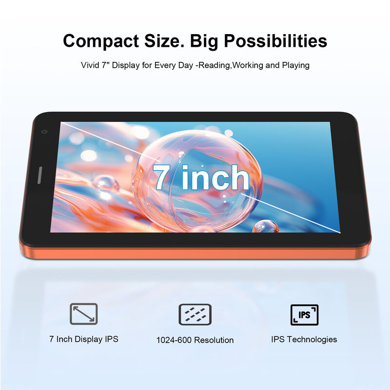 C Idea CM517 Air 7 Zoll Tablet PC Android 16 Qualcomm Prozessor HD Kapazitätsbildschirm mit Schutzdeckel