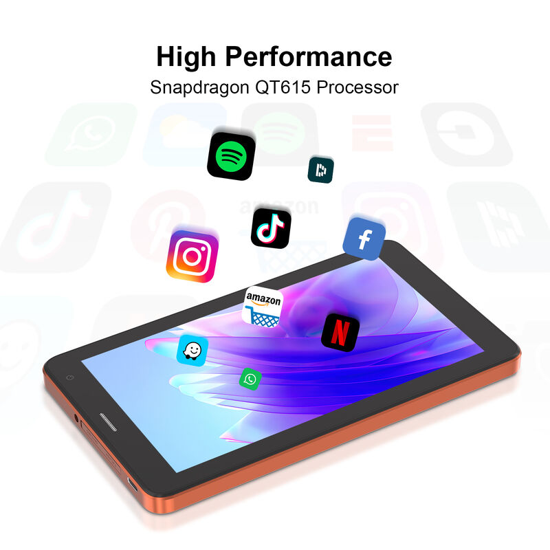 C Idea CM517 Air 7 Zoll Tablet PC Android 16 Qualcomm Prozessor HD Kapazitätsbildschirm mit Schutzdeckel