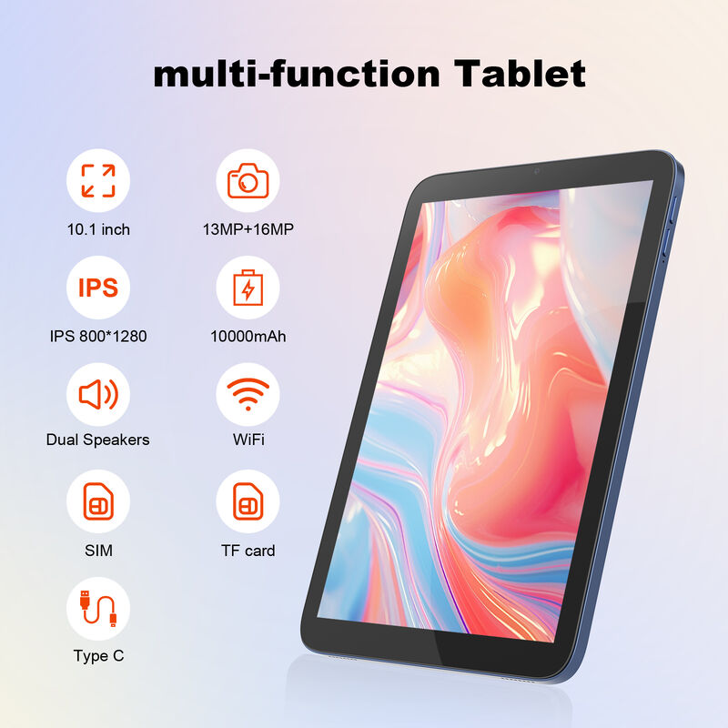 C Idea ODM/OEM 10,1 Zoll Android 16 Business Tablet PC 8 GB RAM 1 TB Speicher WLAN FHD Touchscreen (CM10017 Air-Blue)