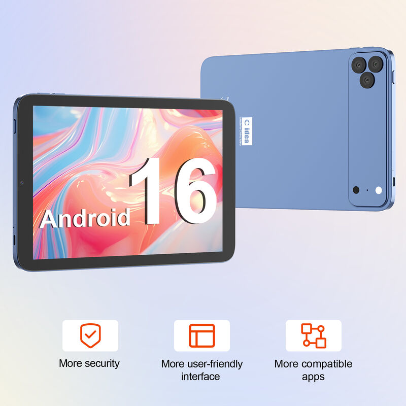 C Idea ODM/OEM 10,1 Zoll Android 16 Business Tablet PC 8 GB RAM 1 TB Speicher WLAN FHD Touchscreen (CM10017 Air-Blue)