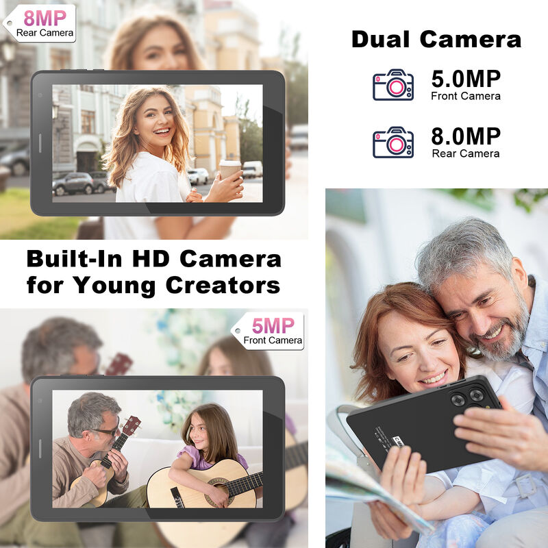 C Idea Tablet-PC, 7 Zoll, 8 GB RAM, 256 GB ROM, Android 15 Wi-Fi, Dual-Kamera, Business-Tablet (CM517)