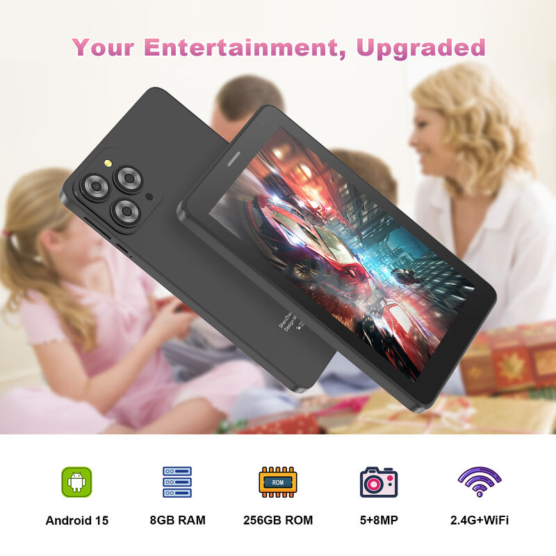 C Idea Tablet-PC, 7 Zoll, 8 GB RAM, 256 GB ROM, Android 15 Wi-Fi, Dual-Kamera, Business-Tablet (CM517)